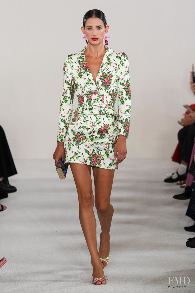 Rachel Marx featured in  the Carolina Herrera fashion show for Spring/Summer 2023