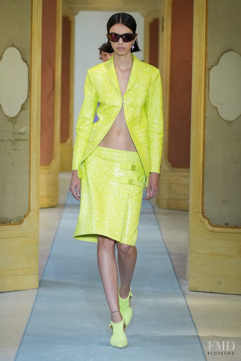 Margherita Tondelli featured in  the DSquared2 fashion show for Spring/Summer 2023