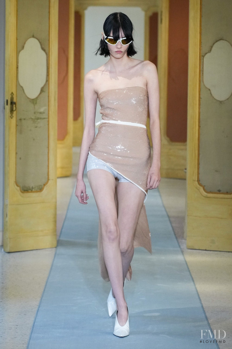 Sofia Steinberg featured in  the DSquared2 fashion show for Spring/Summer 2023
