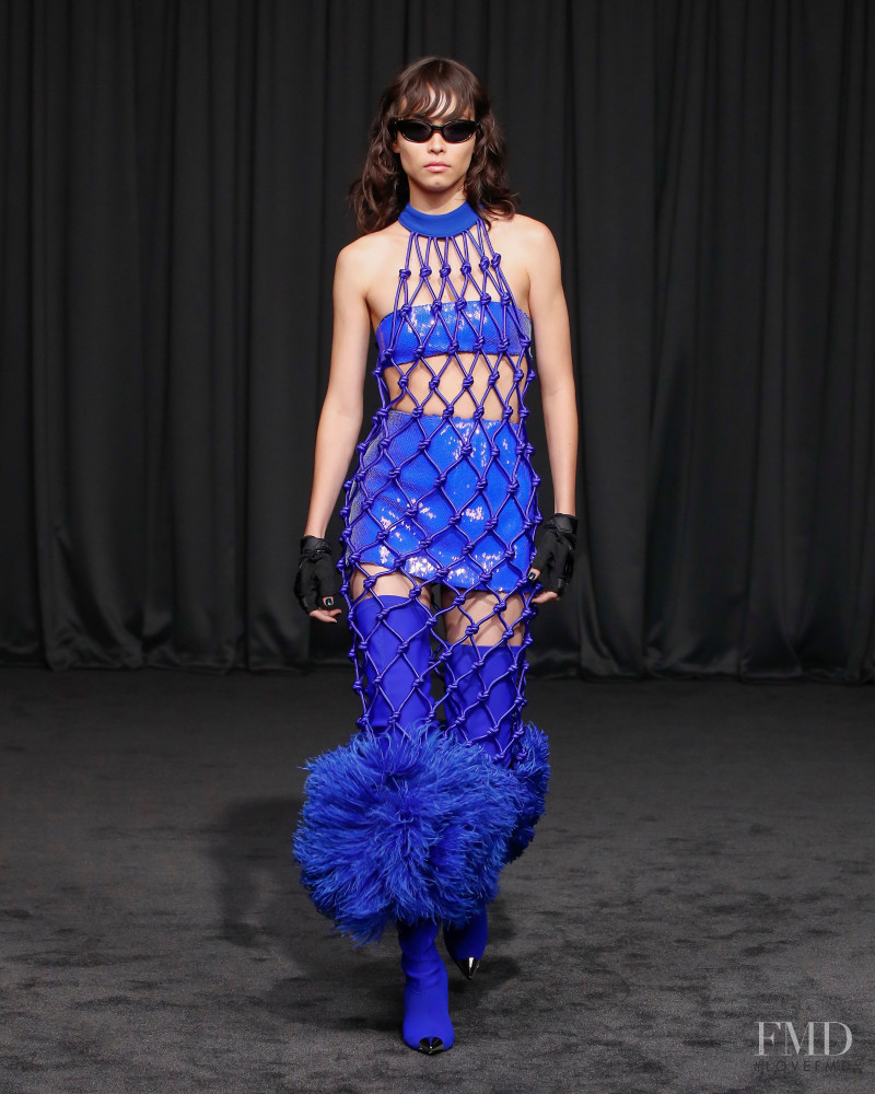 Maryel Uchida featured in  the David Koma fashion show for Spring/Summer 2023