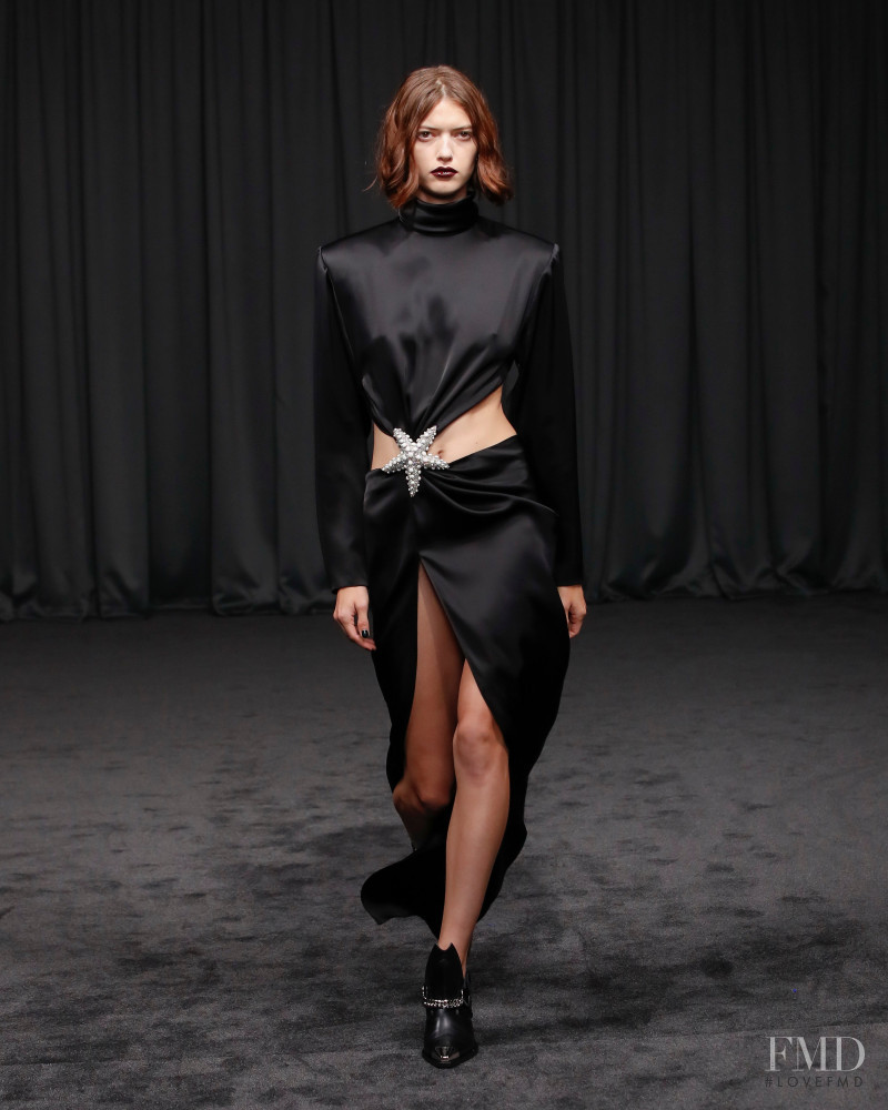 Valerie Scherzinger featured in  the David Koma fashion show for Spring/Summer 2023