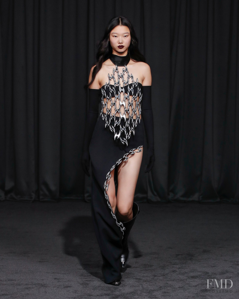 Yoon Young Bae featured in  the David Koma fashion show for Spring/Summer 2023