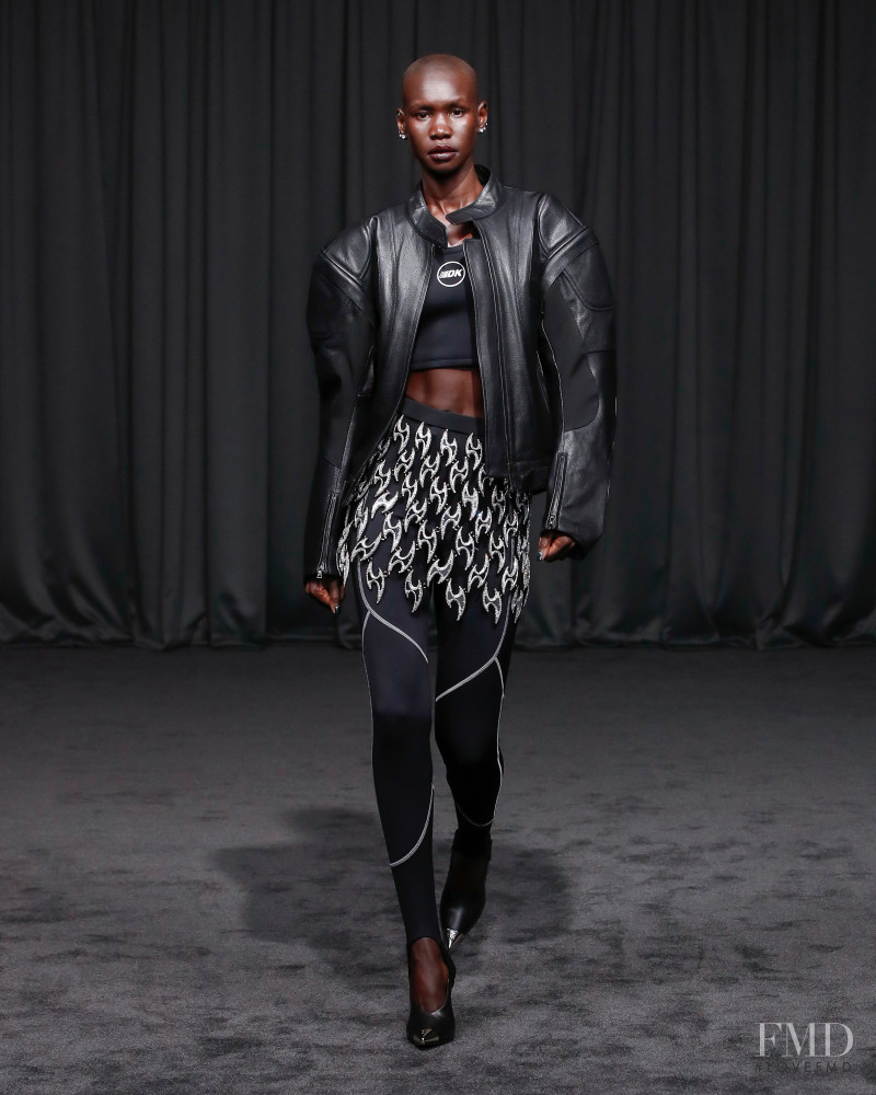 Adot Gak featured in  the David Koma fashion show for Spring/Summer 2023