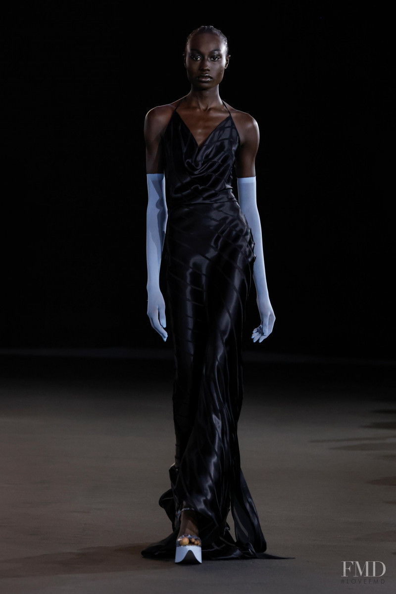 Nyagua Ruea featured in  the Del Core fashion show for Spring/Summer 2023