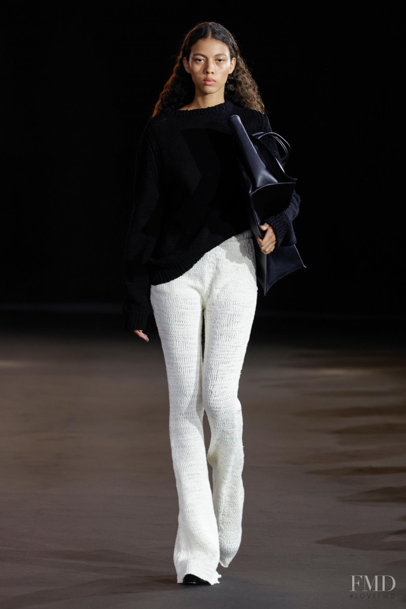 Nazarit Machin featured in  the Del Core fashion show for Spring/Summer 2023