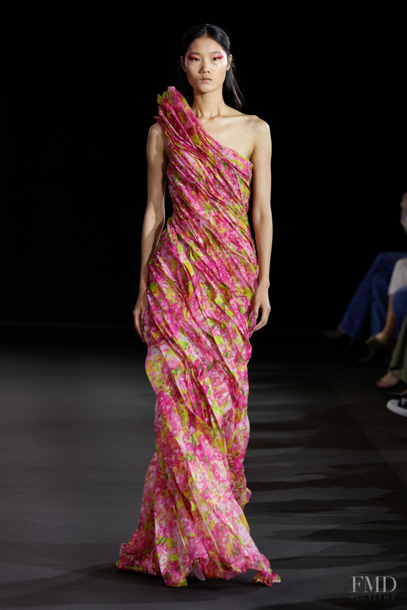 Canlan Wang featured in  the Del Core fashion show for Spring/Summer 2023