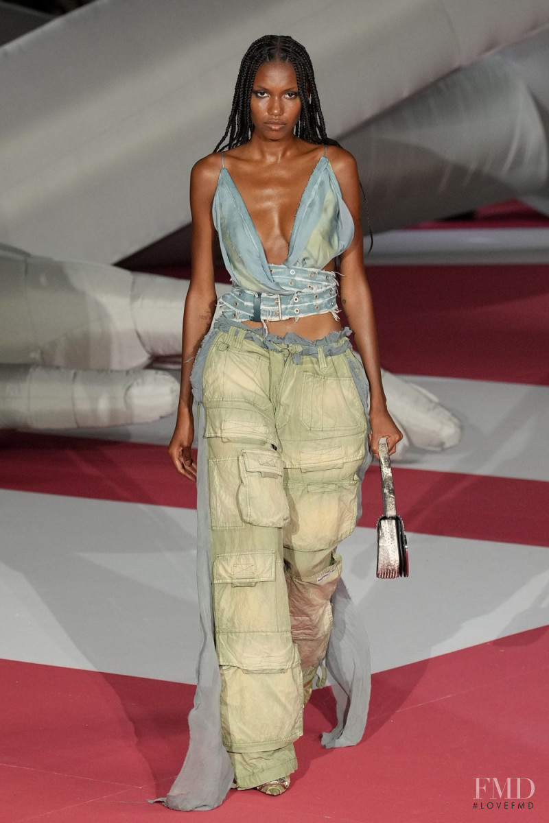 Eden Joi featured in  the Diesel fashion show for Spring/Summer 2023