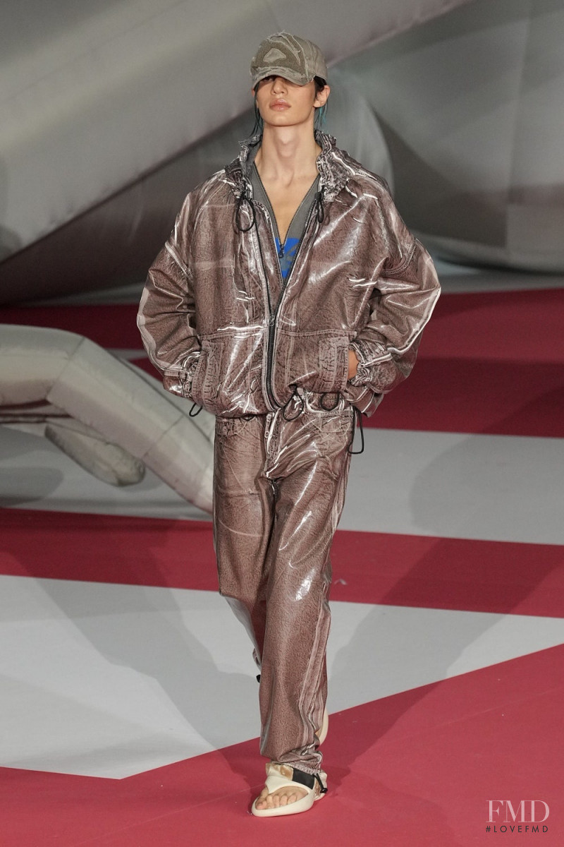 Sebastiano Guerri featured in  the Diesel fashion show for Spring/Summer 2023