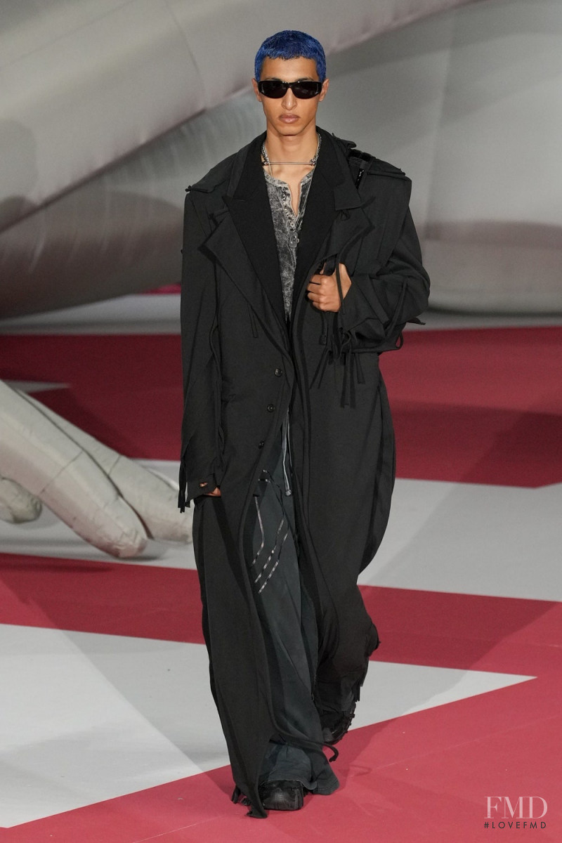 Anass Bouazzaoui featured in  the Diesel fashion show for Spring/Summer 2023