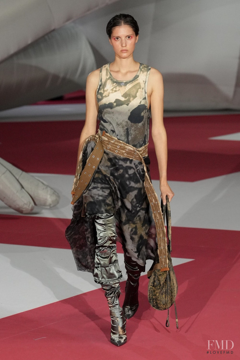 Maria Cosima featured in  the Diesel fashion show for Spring/Summer 2023