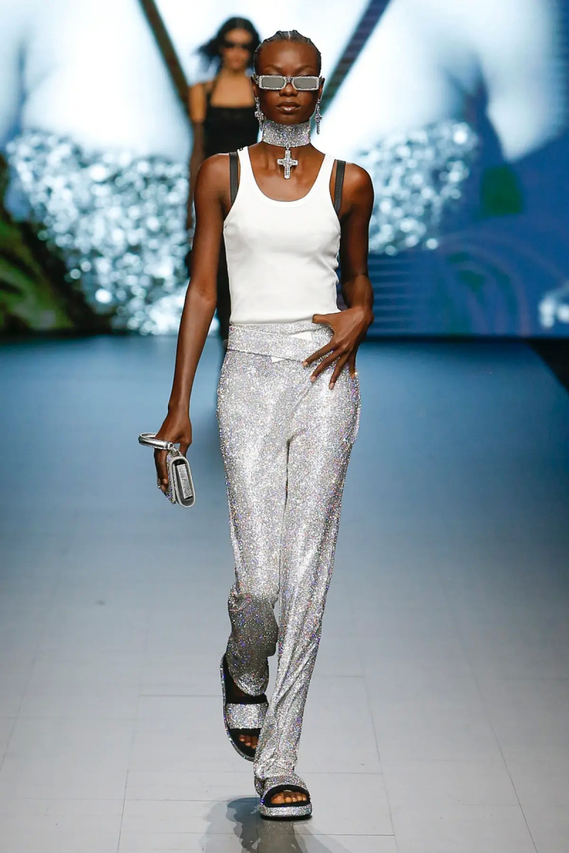 Marie Kone featured in  the Dolce & Gabbana fashion show for Spring/Summer 2023