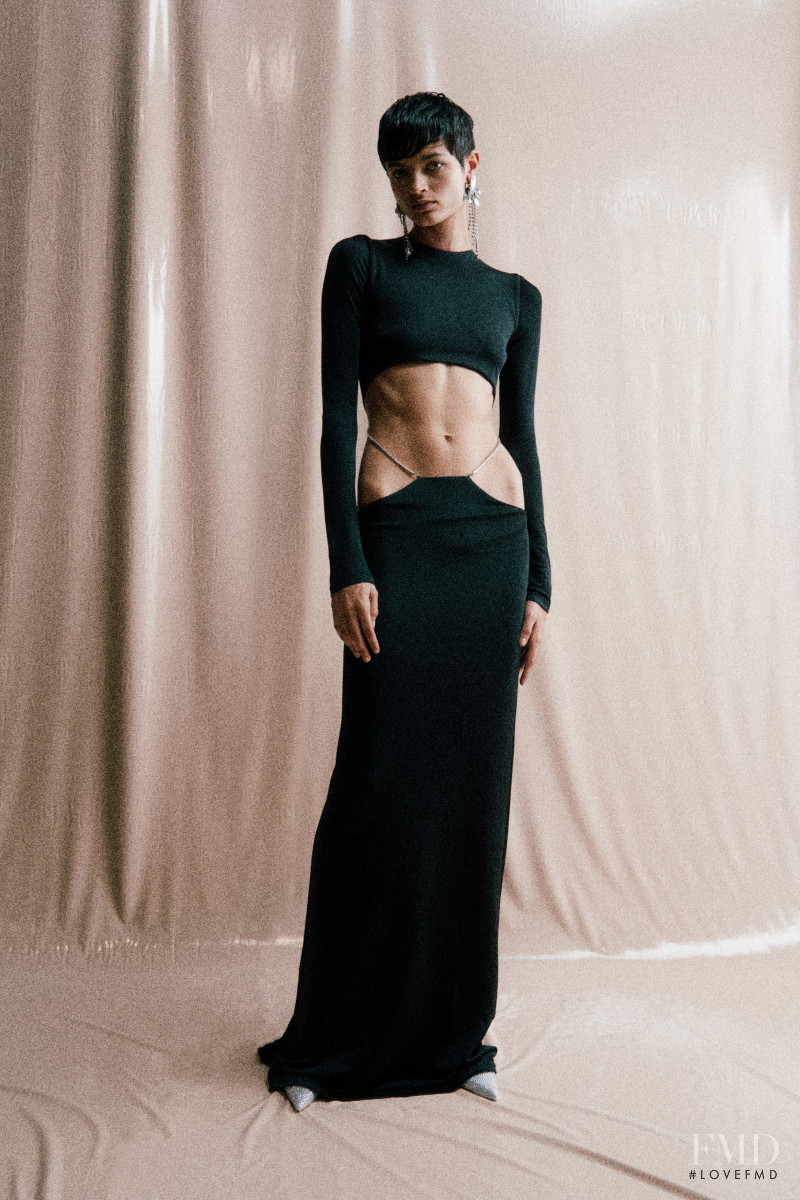 Isabella Emmack featured in  the Cushnie Et Ochs lookbook for Spring/Summer 2023