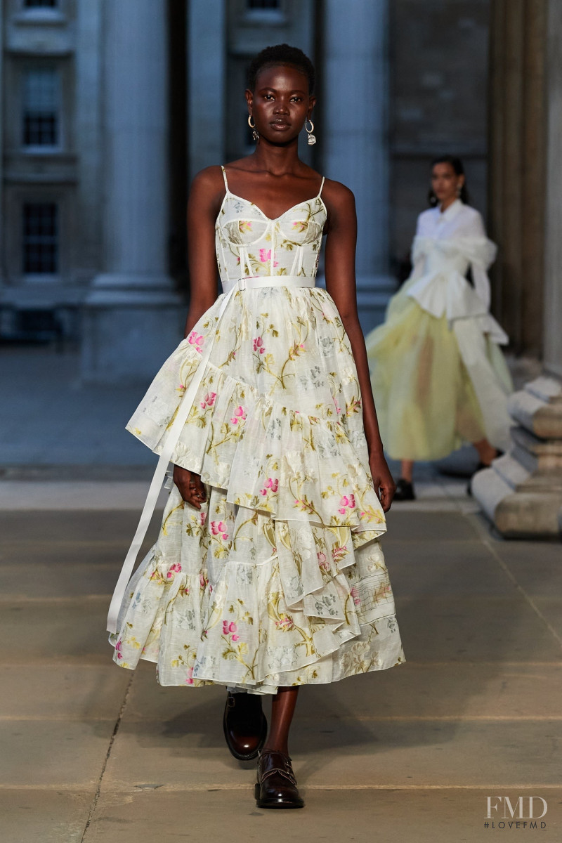 Awek Gak featured in  the Erdem fashion show for Spring/Summer 2023