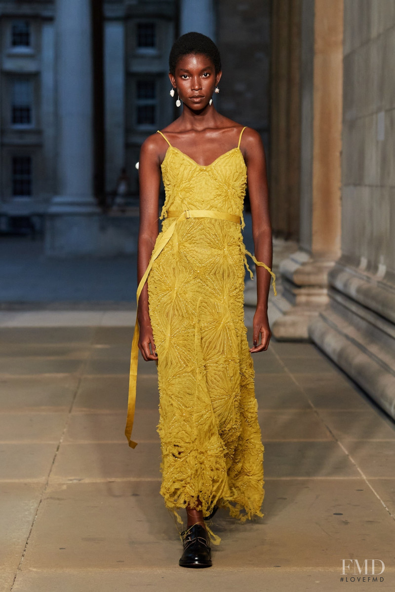 Laura Reyes featured in  the Erdem fashion show for Spring/Summer 2023