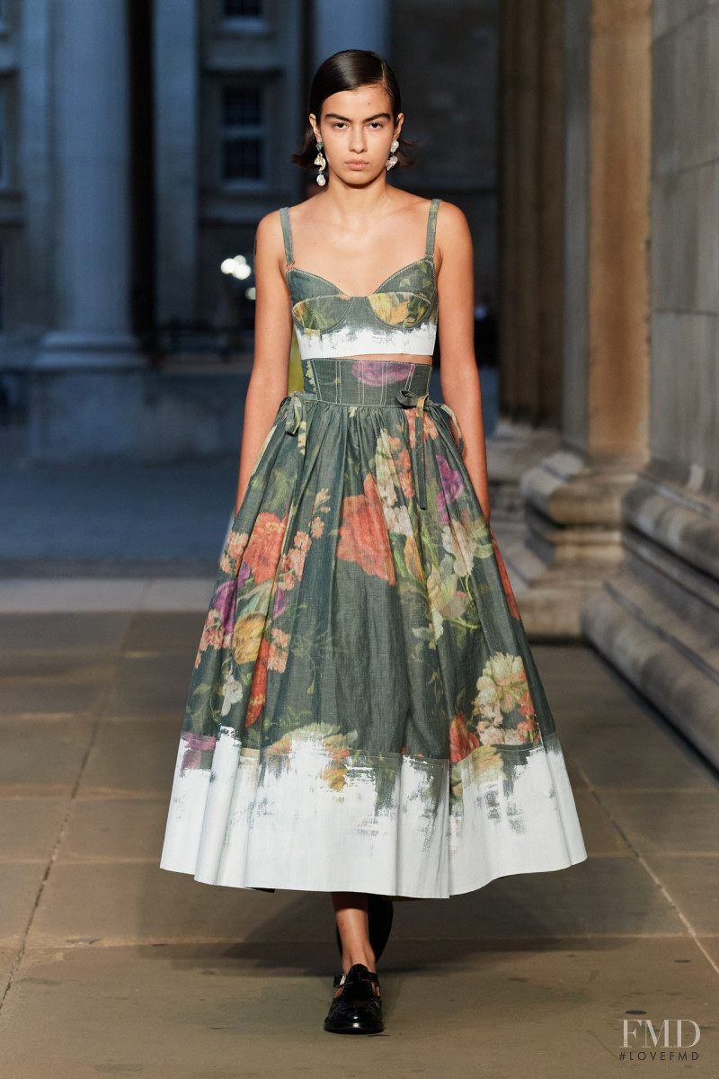 Vivi Cazotti featured in  the Erdem fashion show for Spring/Summer 2023