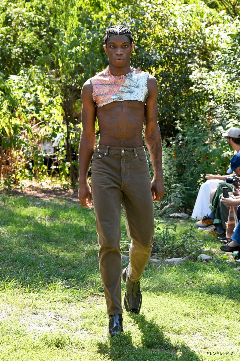 Eckhaus Latta fashion show for Spring/Summer 2023