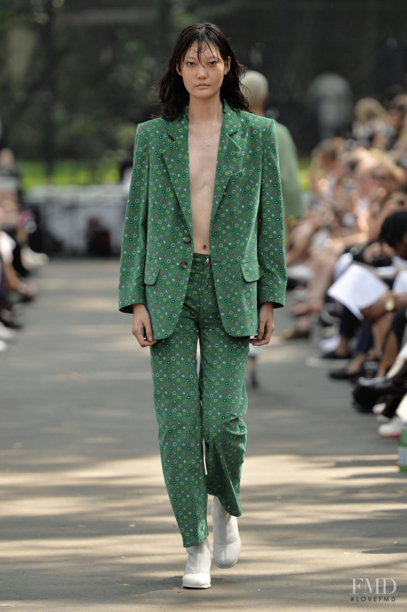 Eckhaus Latta fashion show for Spring/Summer 2017