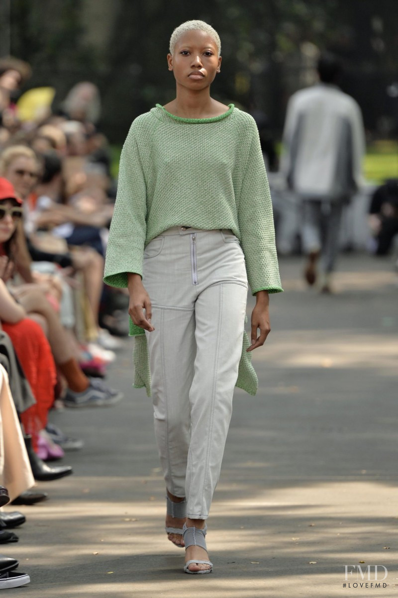 Eckhaus Latta fashion show for Spring/Summer 2017