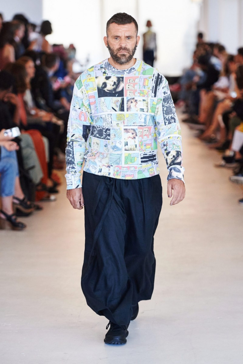 Eckhaus Latta fashion show for Spring/Summer 2016
