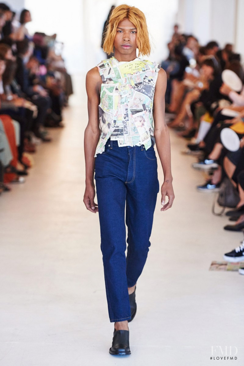 Eckhaus Latta fashion show for Spring/Summer 2016