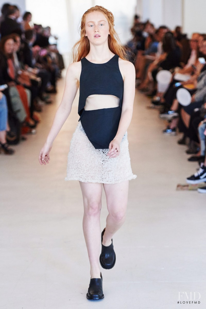 Eckhaus Latta fashion show for Spring/Summer 2016
