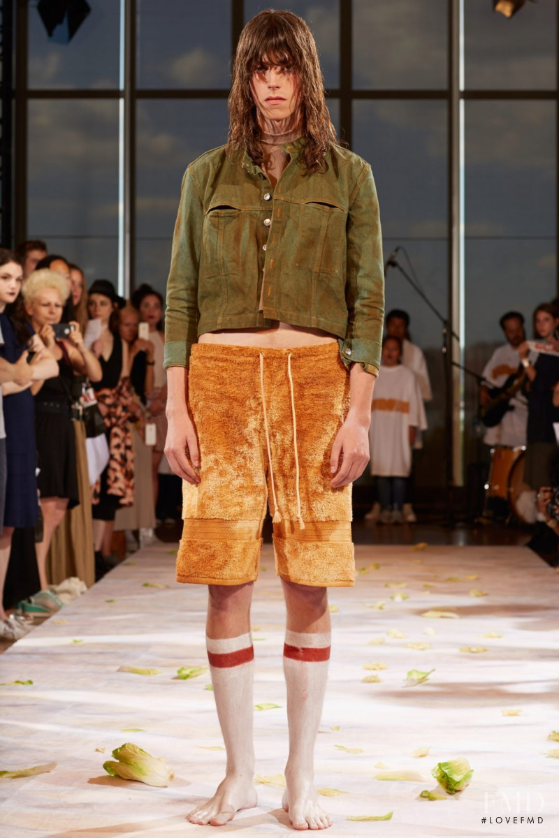 Eckhaus Latta fashion show for Spring/Summer 2015