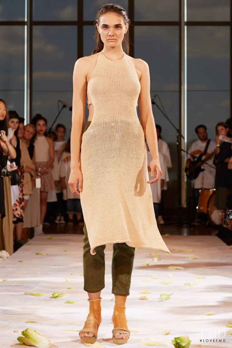 Eckhaus Latta fashion show for Spring/Summer 2015