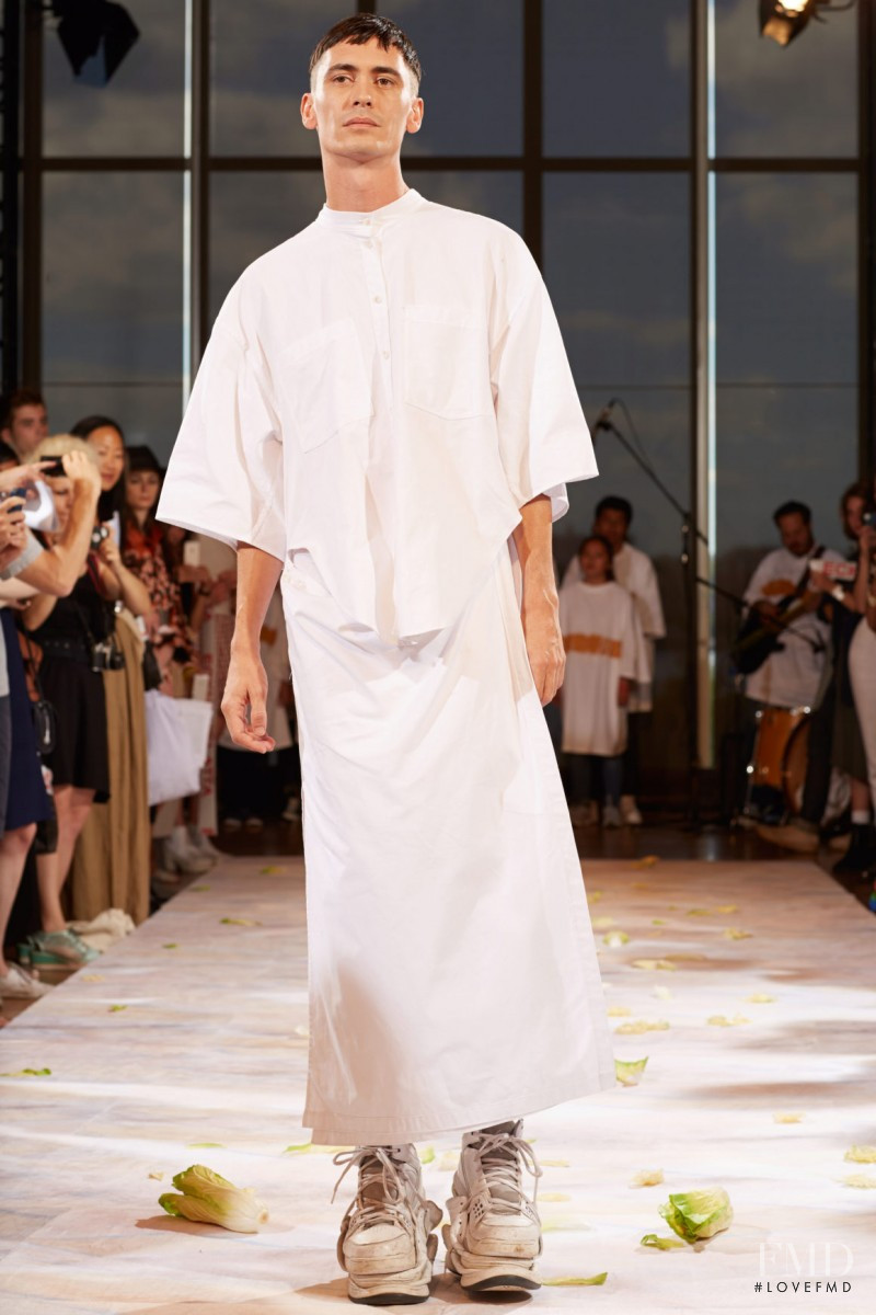 Eckhaus Latta fashion show for Spring/Summer 2015