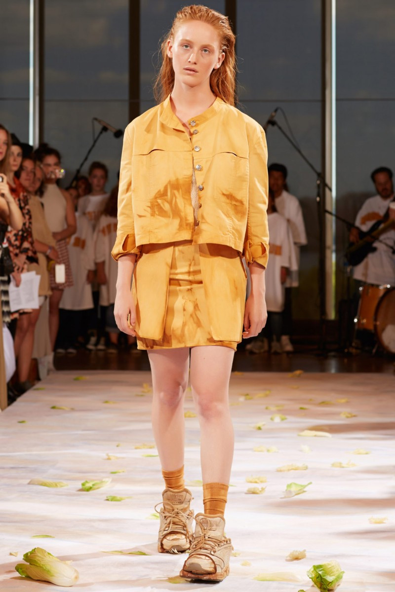 Eckhaus Latta fashion show for Spring/Summer 2015