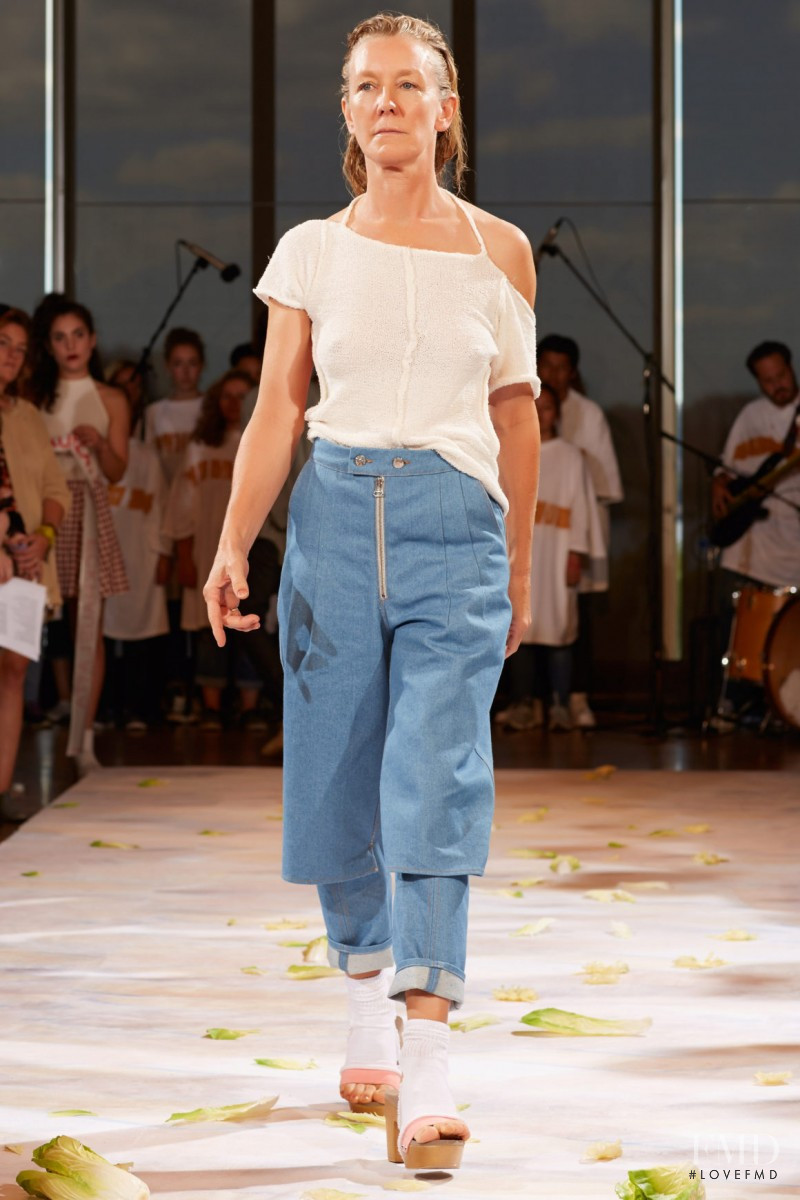 Eckhaus Latta fashion show for Spring/Summer 2015