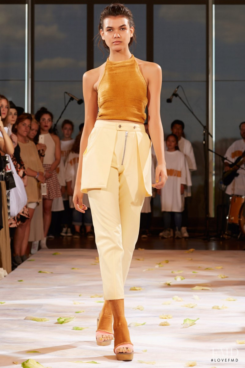 Eckhaus Latta fashion show for Spring/Summer 2015