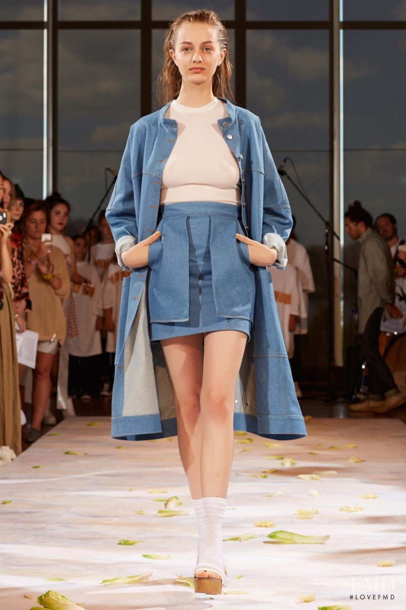 Eckhaus Latta fashion show for Spring/Summer 2015