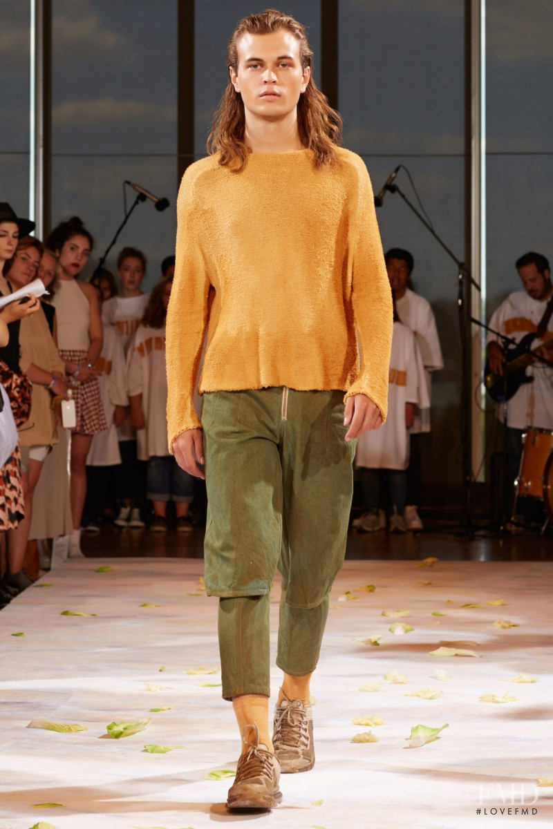 Eckhaus Latta fashion show for Spring/Summer 2015