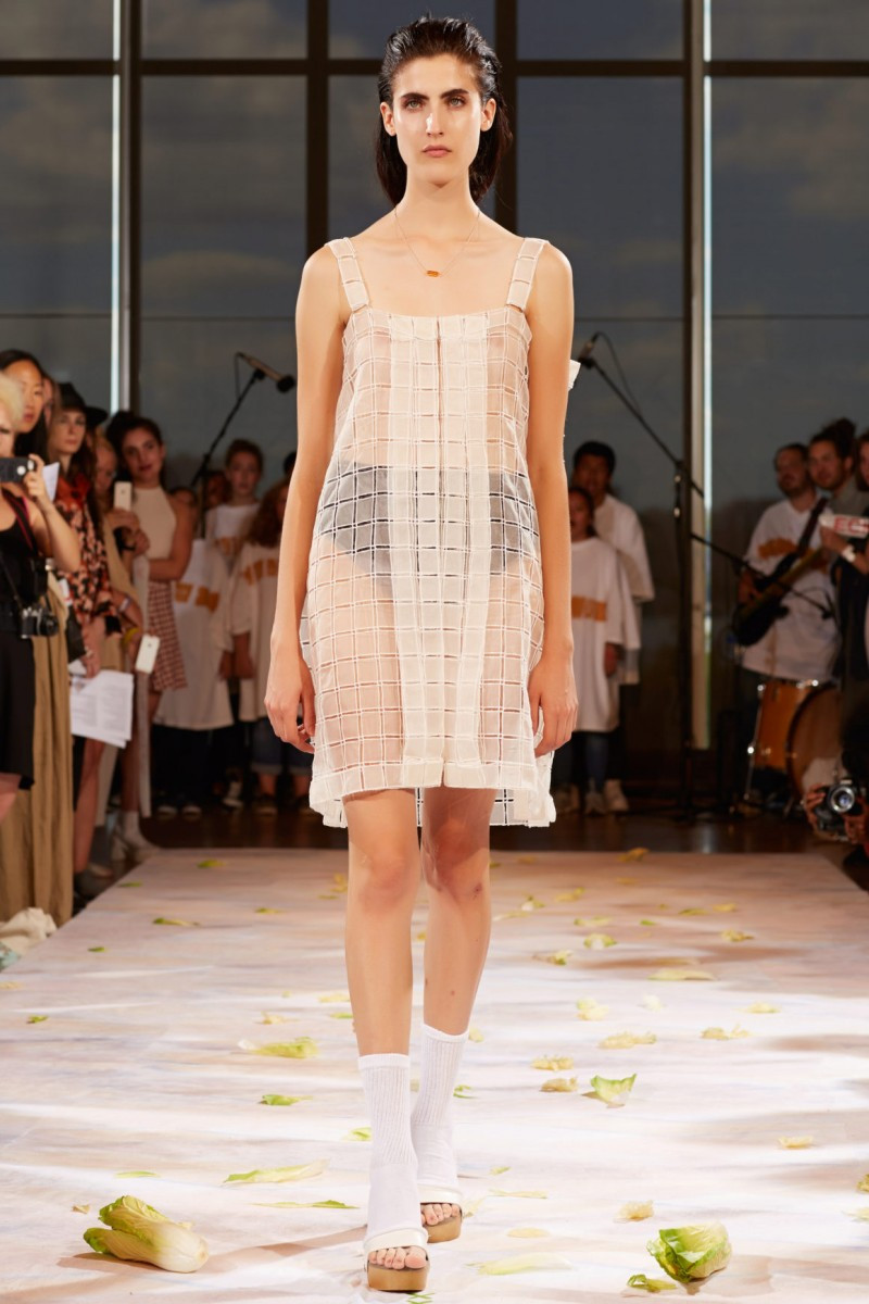 Eckhaus Latta fashion show for Spring/Summer 2015