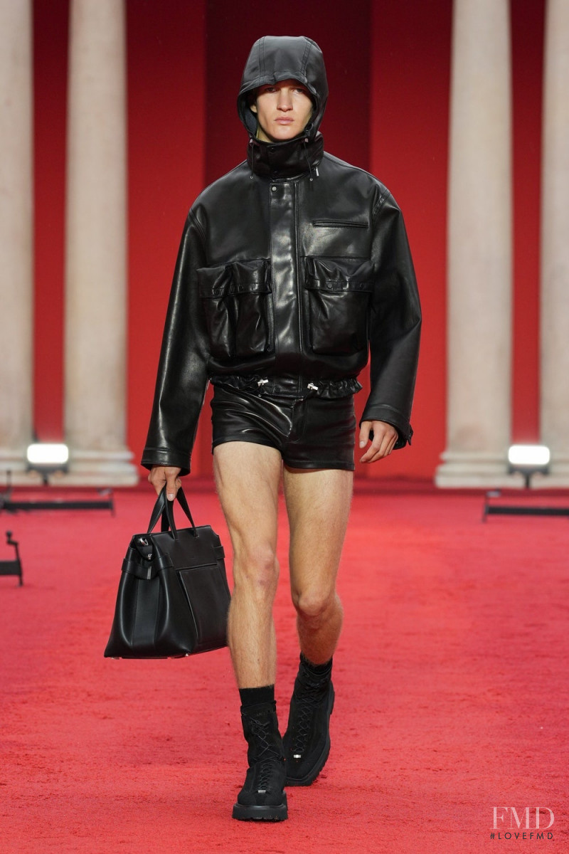 Ted Boy featured in  the Salvatore Ferragamo fashion show for Spring/Summer 2023