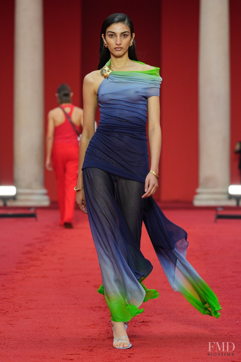 Avanti Nagrath featured in  the Salvatore Ferragamo fashion show for Spring/Summer 2023