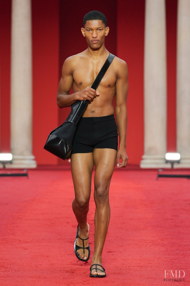 Brian Whitby featured in  the Salvatore Ferragamo fashion show for Spring/Summer 2023