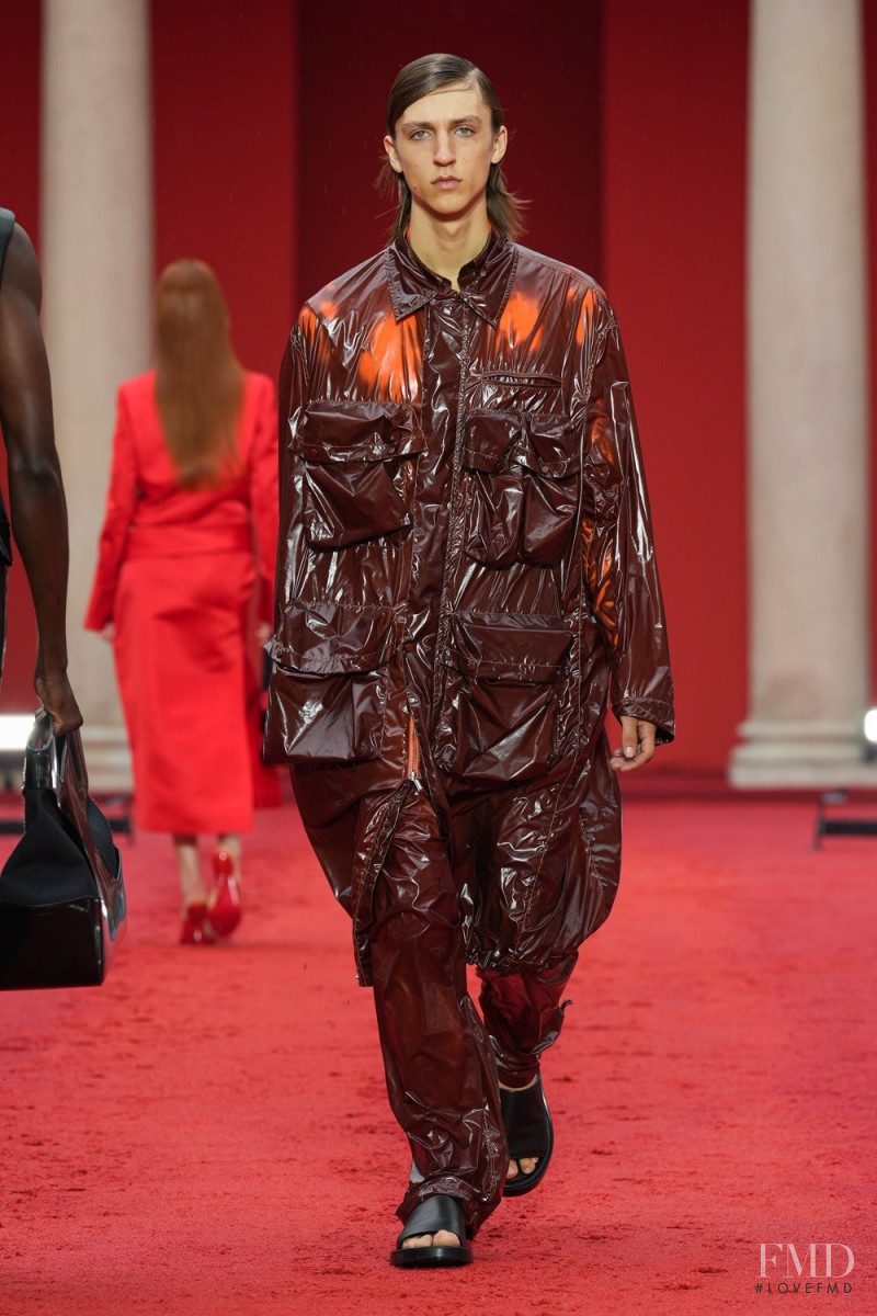 Saul Symon featured in  the Salvatore Ferragamo fashion show for Spring/Summer 2023