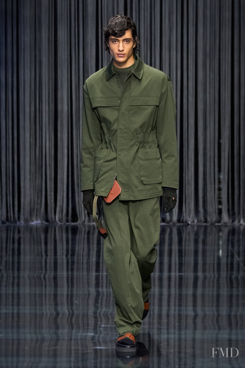 Yoesry Detre featured in  the Ferrari Concept fashion show for Spring/Summer 2023