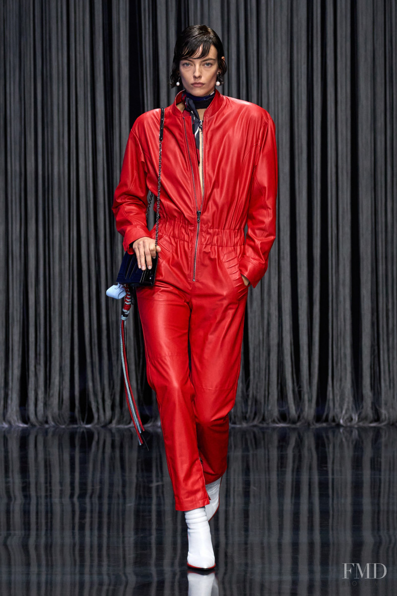 Beauise Ferwerda Bagmeyer featured in  the Ferrari Concept fashion show for Spring/Summer 2023