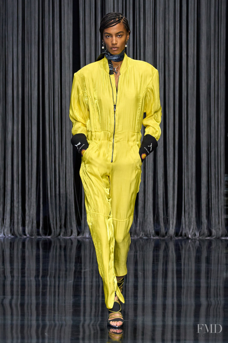 Sacha Quenby featured in  the Ferrari Concept fashion show for Spring/Summer 2023