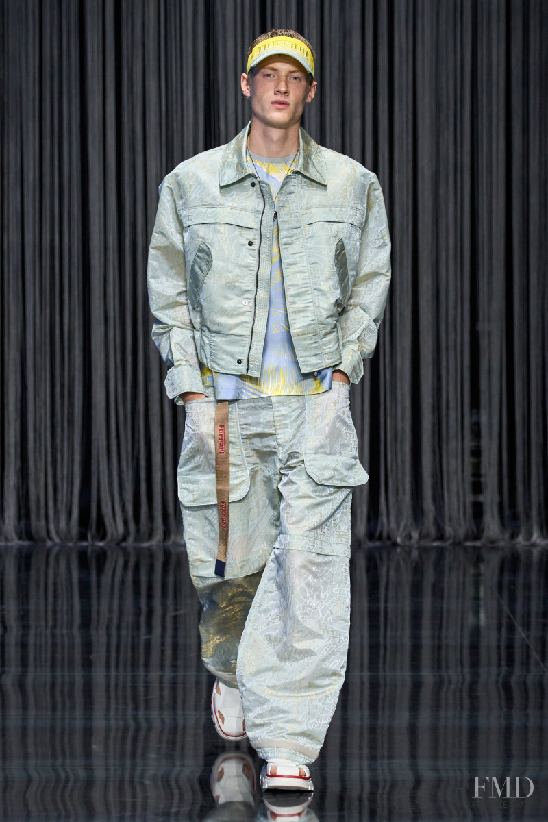 Braien Vaiksaar featured in  the Ferrari Concept fashion show for Spring/Summer 2023