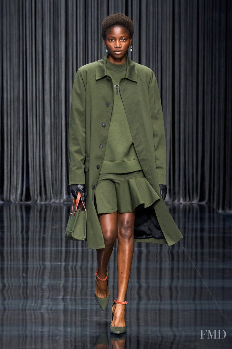 Tina Diedhiou featured in  the Ferrari Concept fashion show for Spring/Summer 2023
