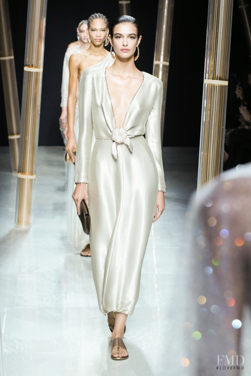 Elda Scarnecchia featured in  the Giorgio Armani fashion show for Spring/Summer 2023