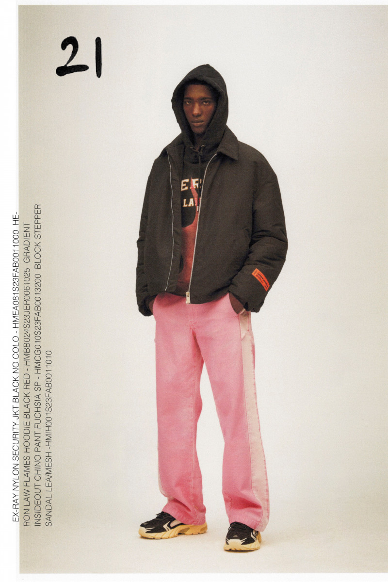 Heron Preston lookbook for Spring/Summer 2023