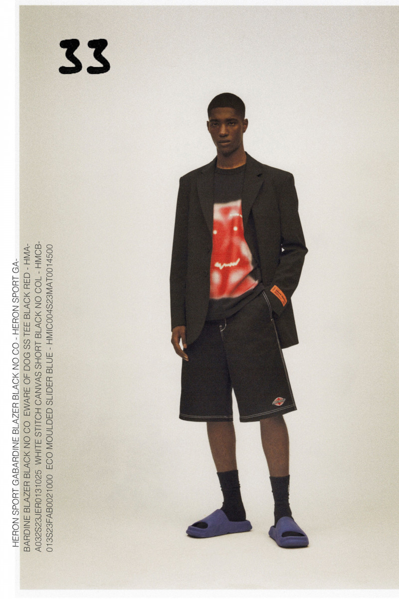 Heron Preston lookbook for Spring/Summer 2023