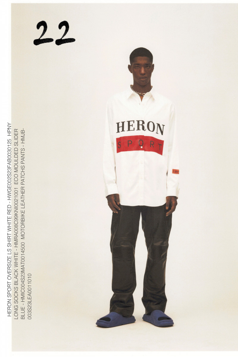 Heron Preston lookbook for Spring/Summer 2023