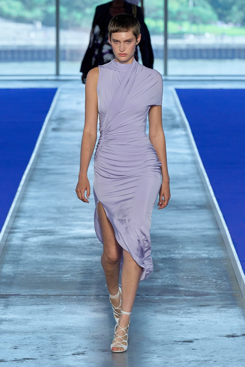 Greta Elisa Hofer featured in  the Jason Wu Collection fashion show for Spring/Summer 2023