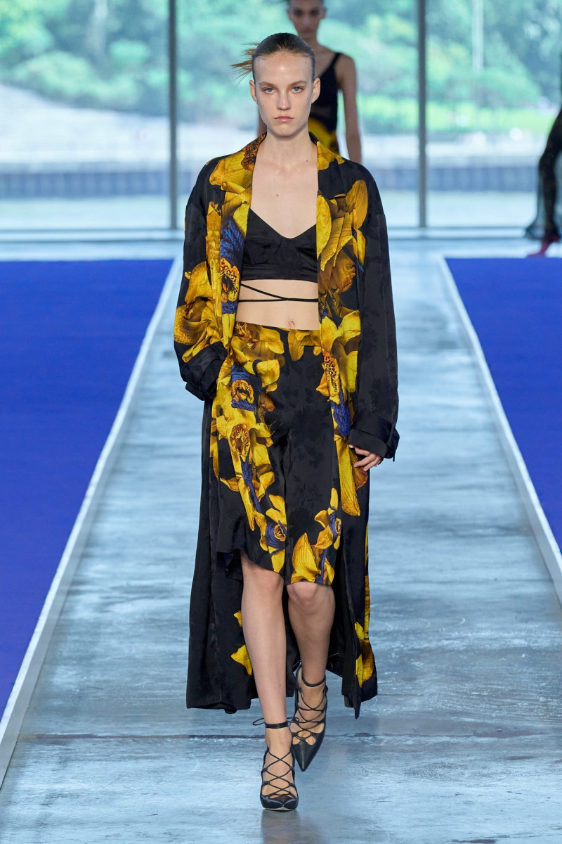 Gwen Weijers featured in  the Jason Wu Collection fashion show for Spring/Summer 2023