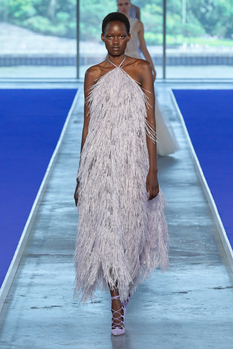 Caren Jepkemei featured in  the Jason Wu Collection fashion show for Spring/Summer 2023